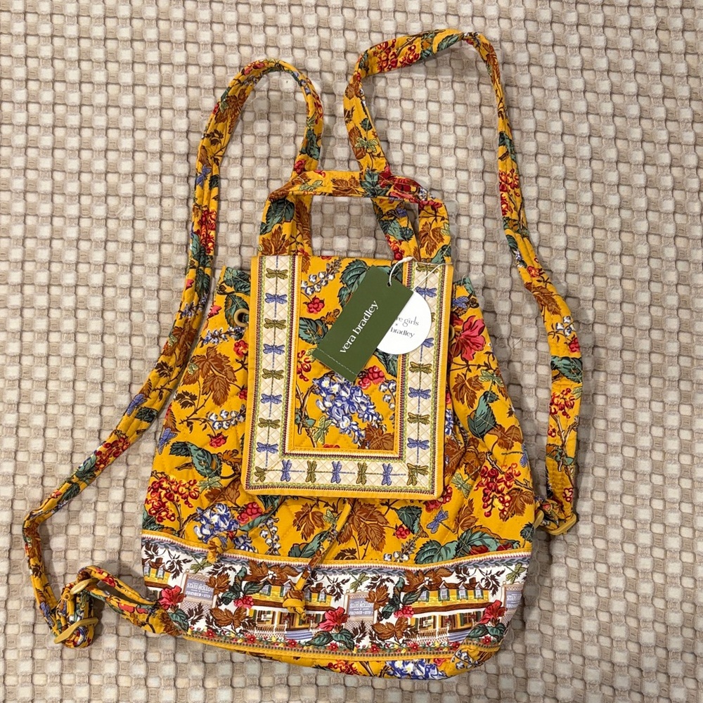 Vera Bradley Gilmore Girls Original Drawstring Backpack